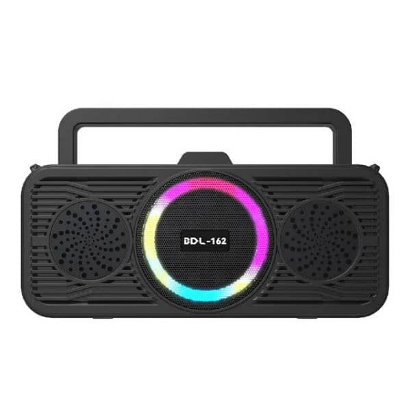 portable Bluetooth speaker with solar charger and tourch 2