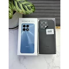 Honor X8a black with accessories + box