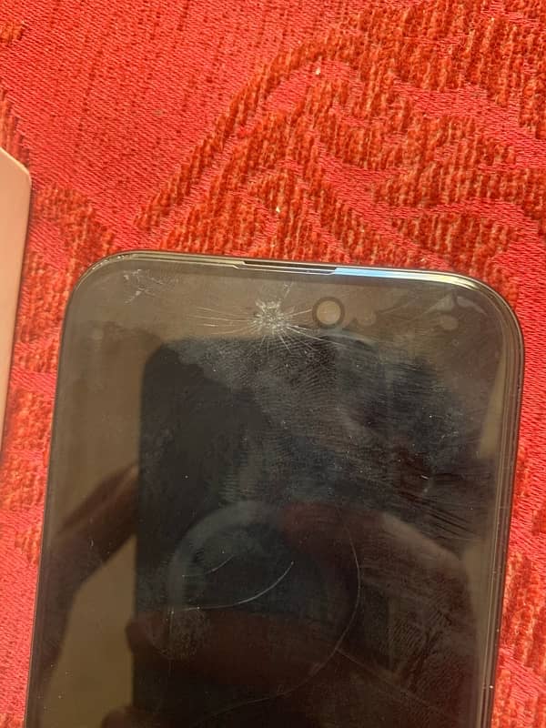 iPhone 15 Pro Black Titanium 128 with box rare used 4