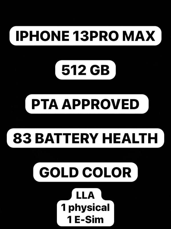 Iphone 13 Pro Max 512gb PTA APPROVED 5