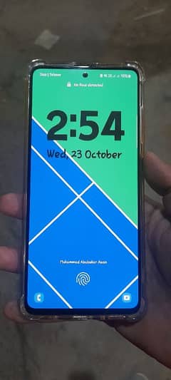 (Samsung A51) 6/128 new Condition