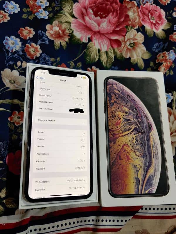 IPhone Xs Max 512GB With Original Box 3