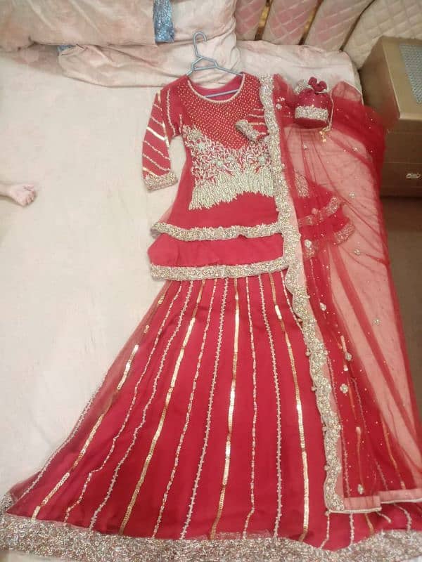 Elegant Bridal Barat Lehnga Dress - Only Worn Once! 3