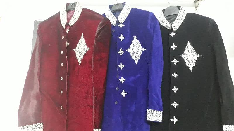 valvet sherwani 3