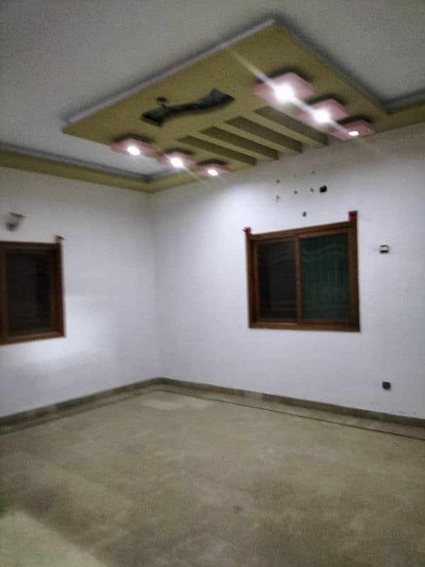 400 sq yards beutyfull new portion for rent in kaneez fatima society 2