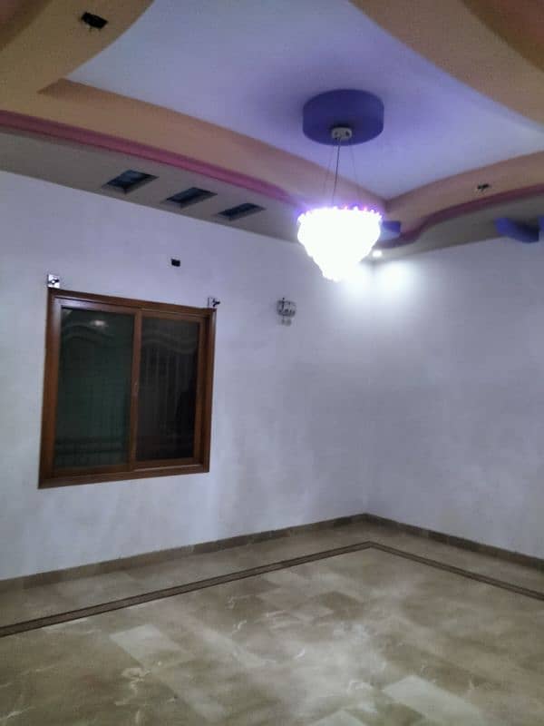 400 sq yards beutyfull new portion for rent in kaneez fatima society 4