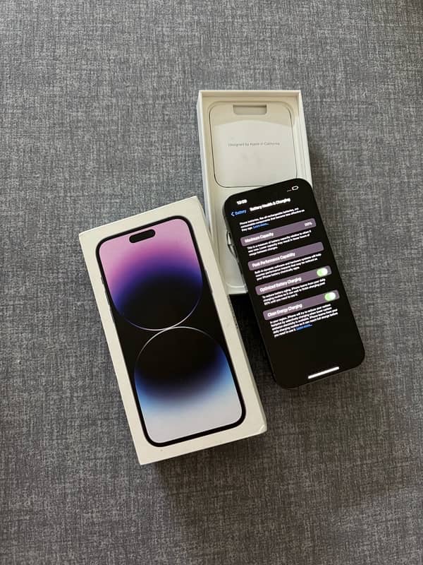 iPhone 14 Pro Max 256gb Pta Approved Complete Box 4