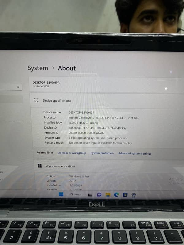 Dell Latitude 5410 Core i5 10th Gen (16/256) 3