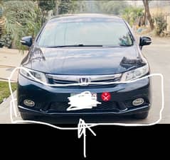 honda rebirth front bumper and lower grill