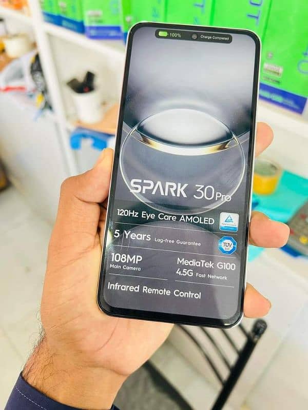 Tecno spark 30 Pro Ram 12 GB 256 GB official PTA 3