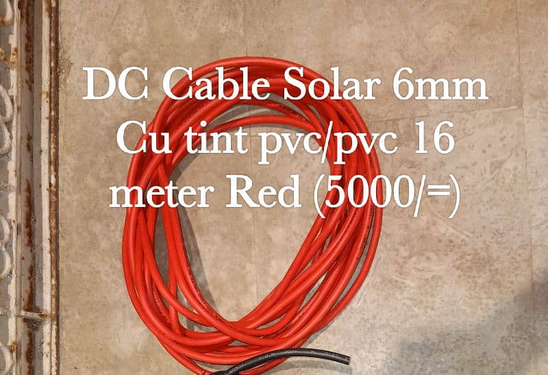 10 mm 4 core/ 10mm, 6mm, 4mm, 2.5 mm, 1.5mm cables 12