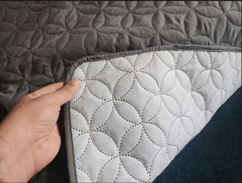 Cotton Quilted Sofa Cover 4