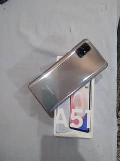 SAMSUNG A51 Mobile 6/128 Gb storage with Box no open no repair all ok