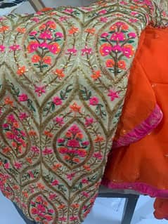 mehndi bridal dress