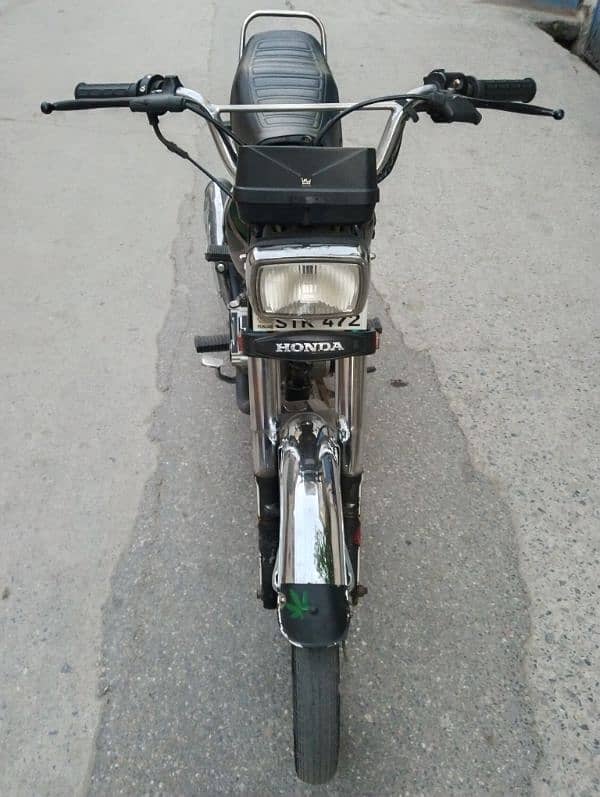 Honda cg 125 2016 genuine leather 2