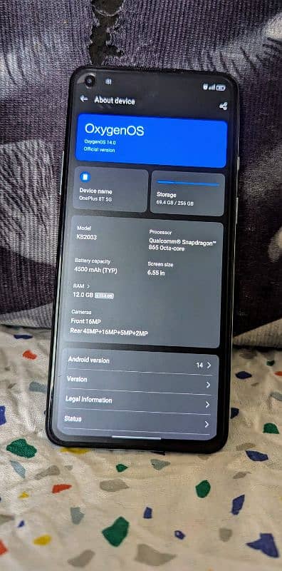 OnePlus 8T 12/256 Pta Approve Exange-Posible Minor Dot 0318-2800-561 7