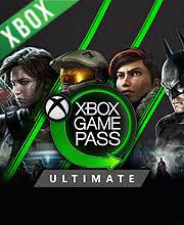 Xbox game Pass ultimate 1