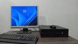 HP CPU Core i5 6th Gen with LCD Monitor