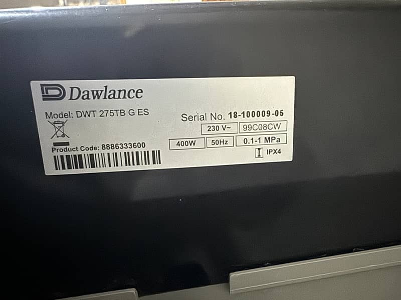 Dawlance automatic Washing machine 5