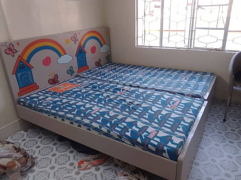 Kids Bed and Mattress 1