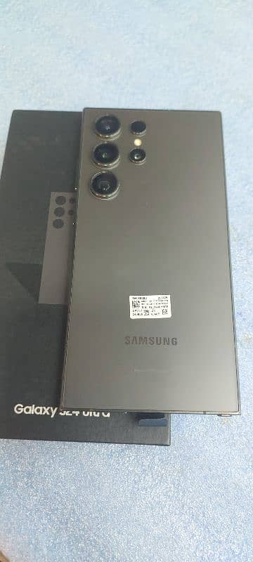 samsung s24 ultra complete box 512gb pta aproved 2