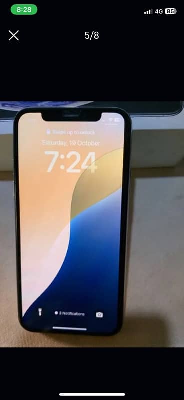 iphone xs pta aproved with box argent 3