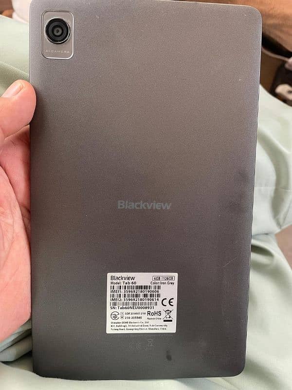 Blackview Tab 60.6 GB ram 128 GB 13 version 8 inche Dual sim non PTA 1