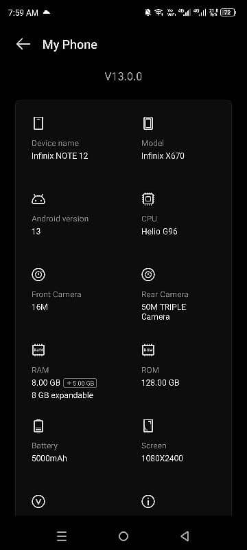 Infinix note 12 sell / exchange 6