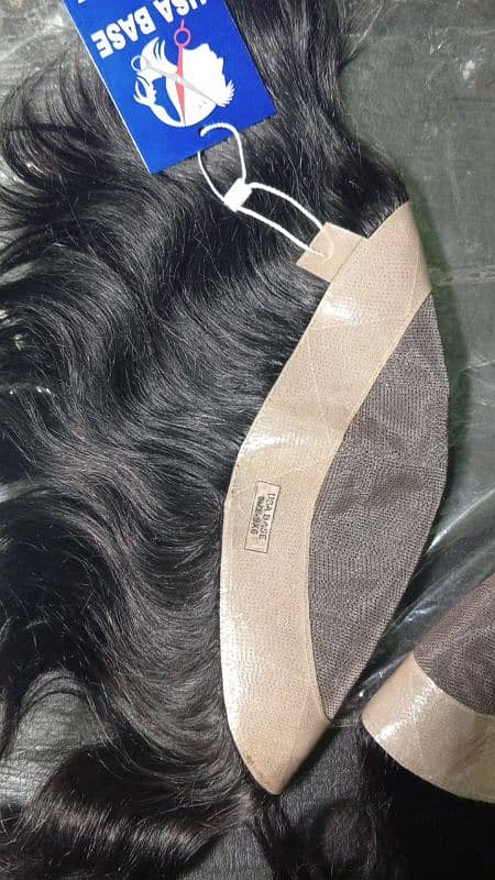 100% Natural hair wig 1