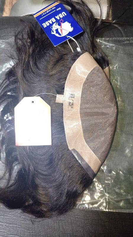 100% Natural hair wig 2