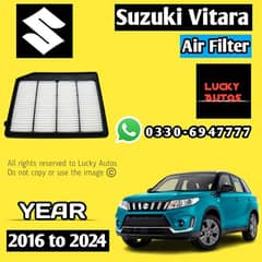 Suzuki Vitara  Air Filter Year 2016 to 2024