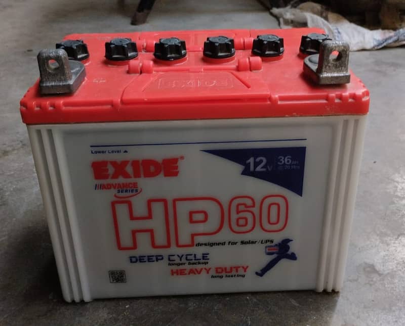 CAR BATTERY EXIDE 08 MONTHS USED 1