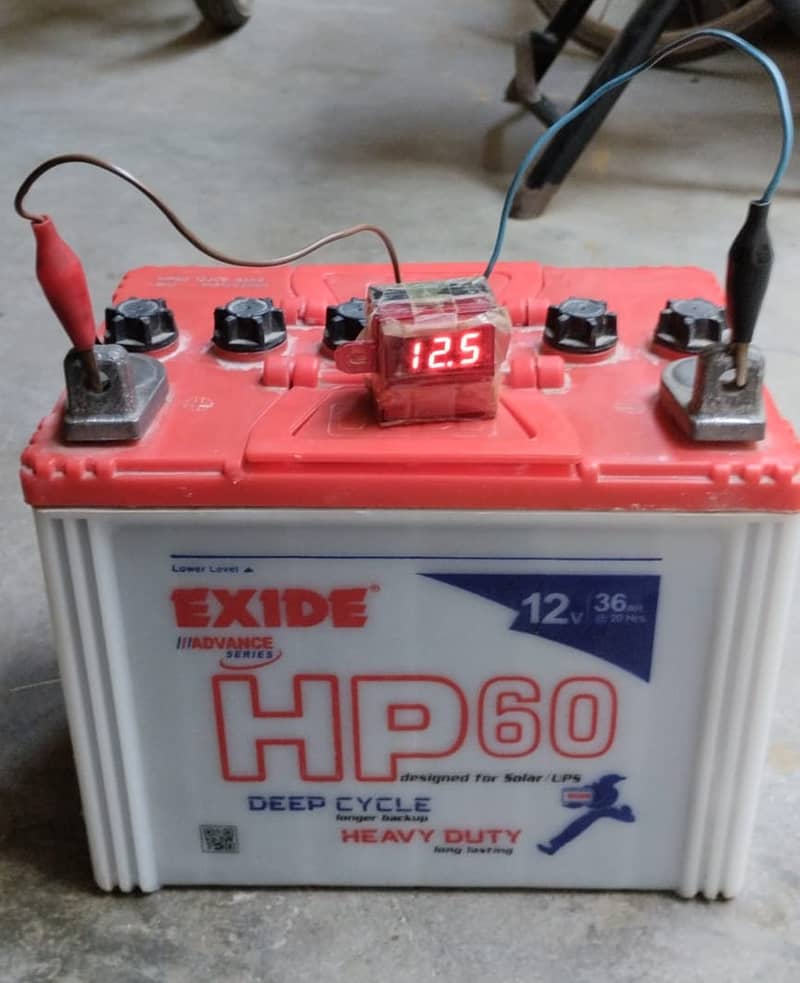 CAR BATTERY EXIDE 08 MONTHS USED 3