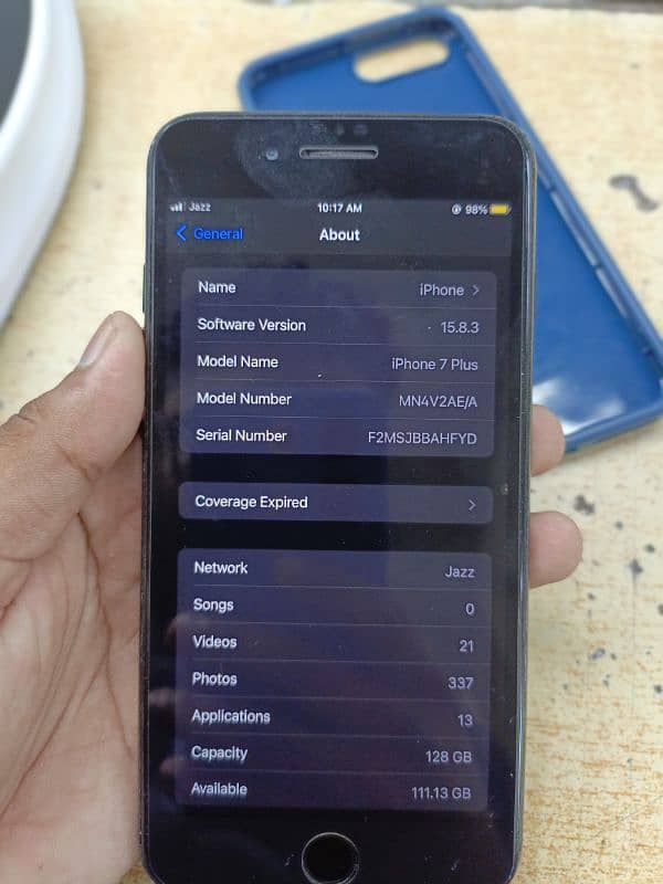 IPhone 7Plus 128Gb PTA proved 6