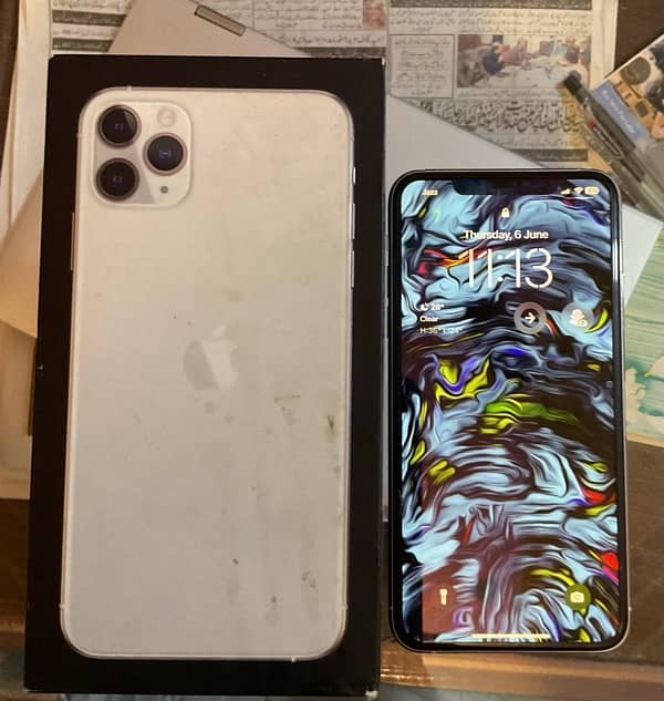 Iphone 11 pro max 256 gb PTA approved 7