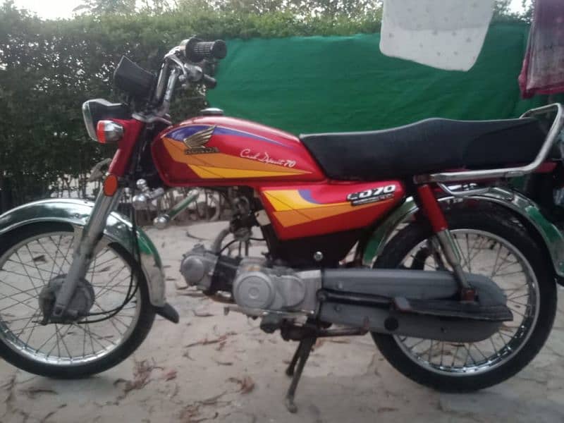 Honda CD 70 good condition 3