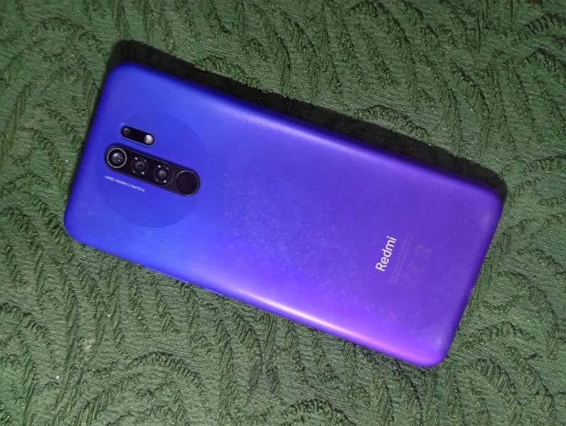 REDMI 9   (4gb__64gb) purple colour with box only 11