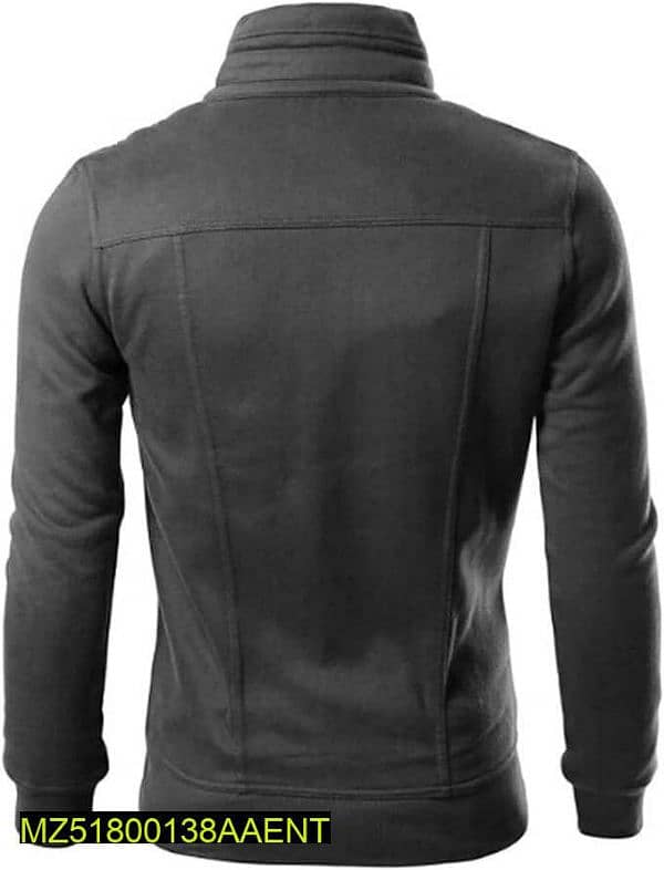 Mexican Style jacket for men's charcoal 1