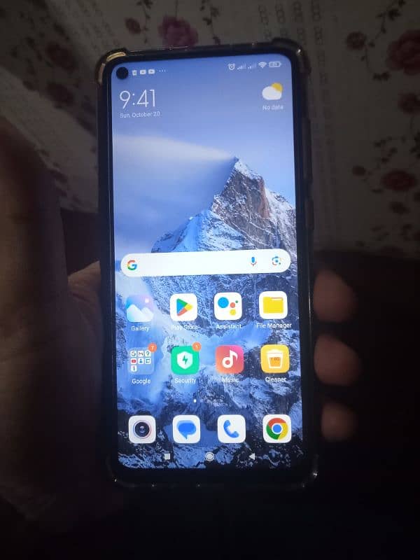 redmi note 9 box charger sath ha good condition 4gb 128gb 1