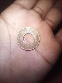 1 piece old coin 1952 contact number 03184756327