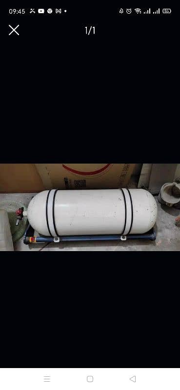 LPG genuine Big kit and Cylinder 30 kg filling 0