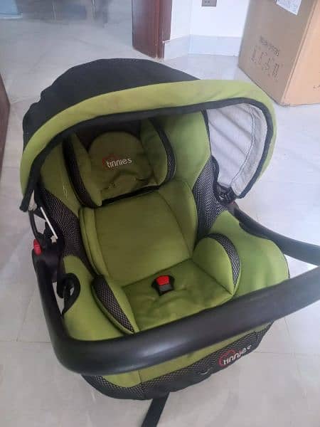 Baby car seat green 0