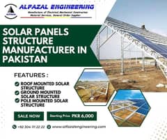 L2 Solar Structure/ L3 Solar Structure/ Movable solar structure/instal