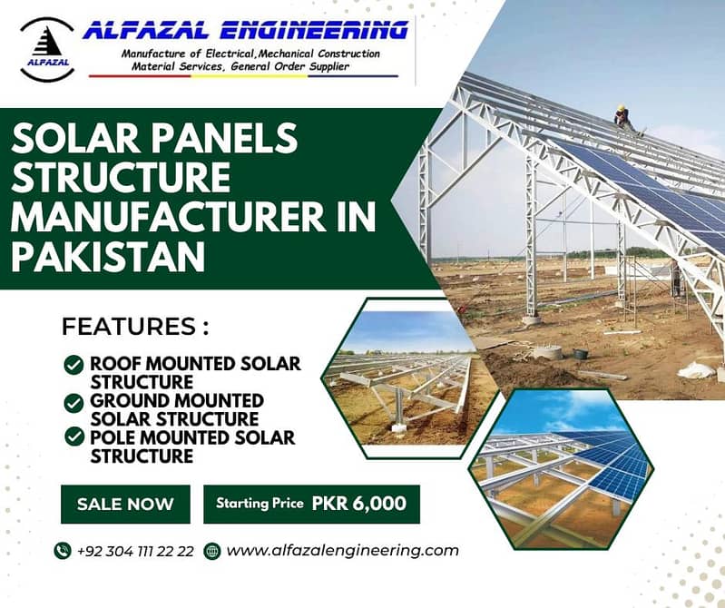 L2 Solar Structure/ L3 Solar Structure/ Movable solar structure/instal 3