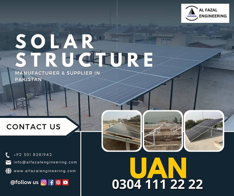 L2 Solar Structure/ L3 Solar Structure/ Movable solar structure/instal 4