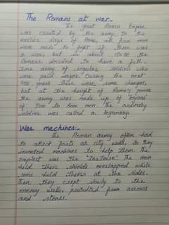 handwriting assignment work 0