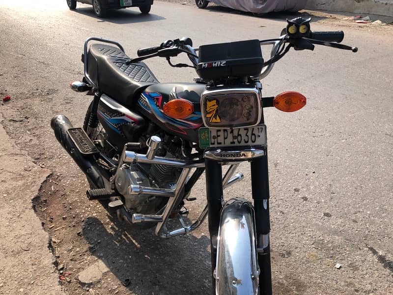 HONDA CG 125 2017 model FOR SALE 3