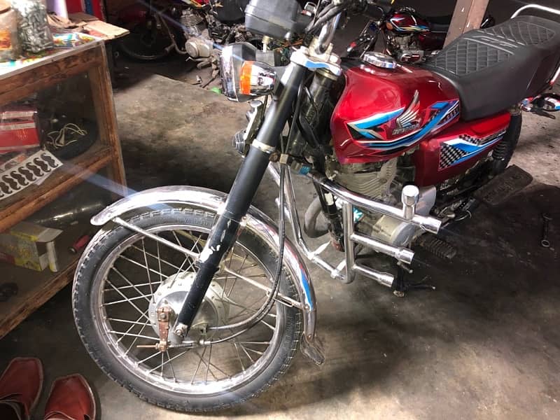 HONDA CG 125 2017 model FOR SALE 7