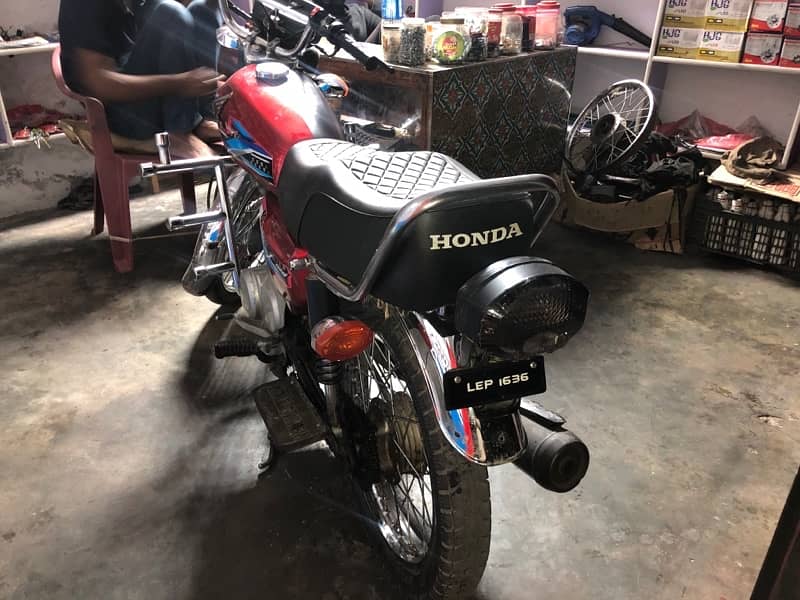 HONDA CG 125 2017 model FOR SALE 9