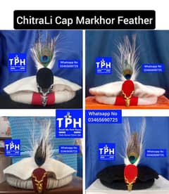 ChitraLi Cap Markhor Feather